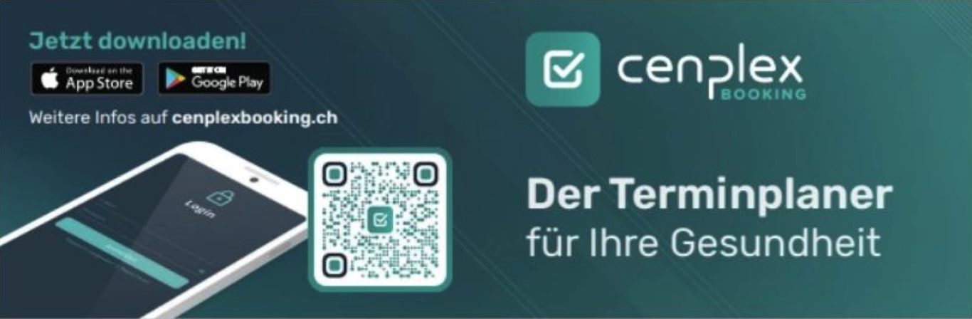 Verwalten sie ihre Folge-Termine über die «Cenplex Booking» app.